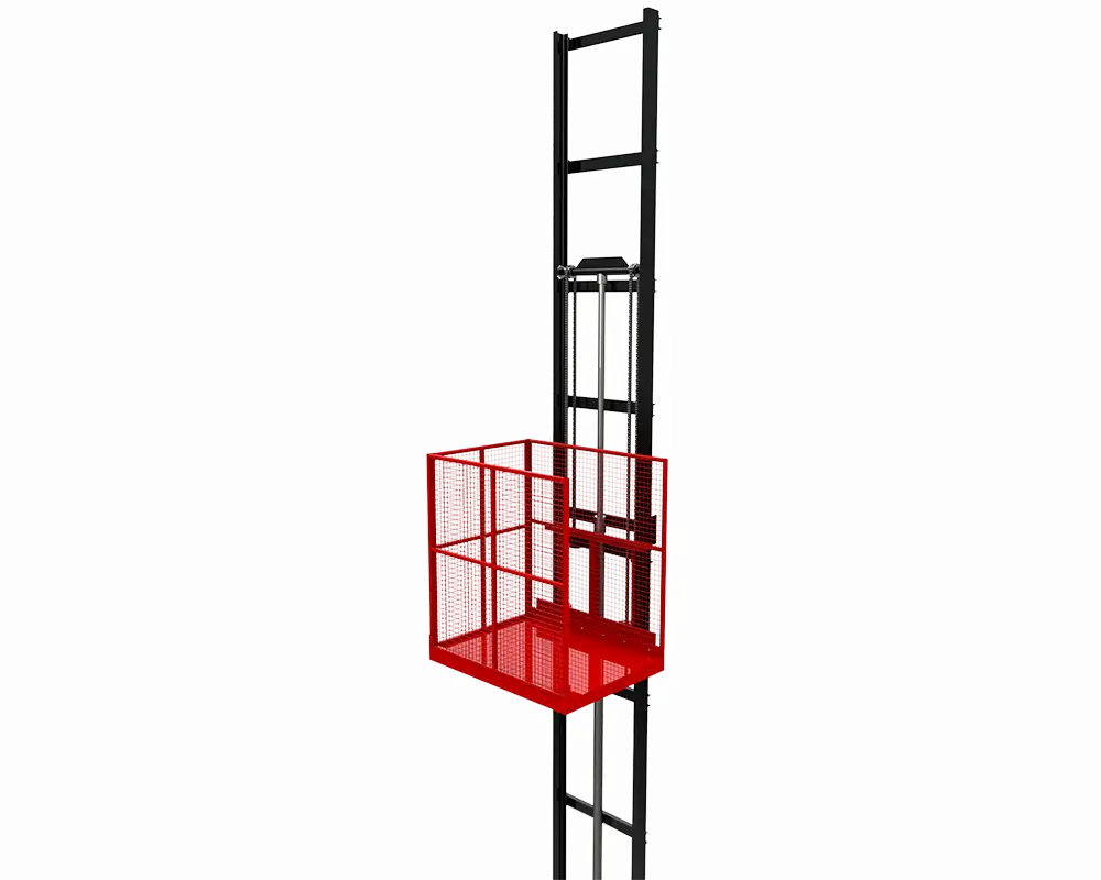 Hydraulic Single Piston Vertical Load Platforms