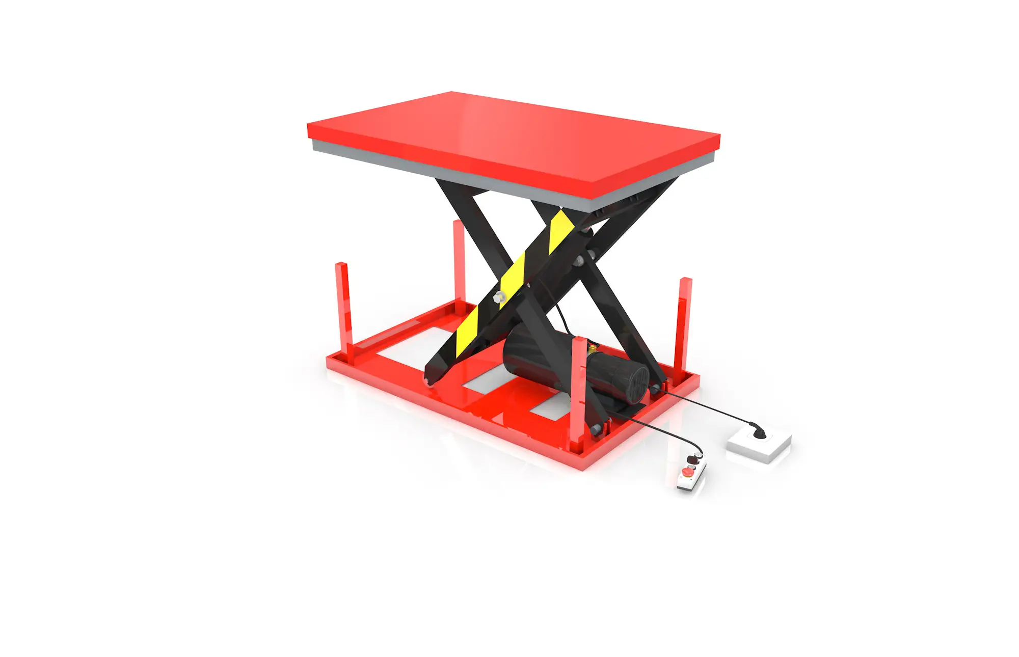 SMZ HW-1004 Single Scissor Fixed Lift Platform