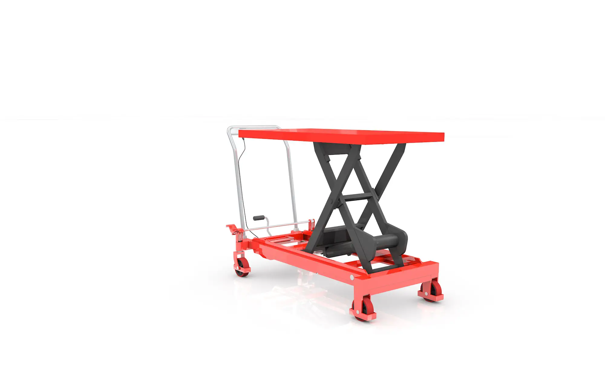 SMZ SP-1500 Manual Mobile Scissor Load Platform