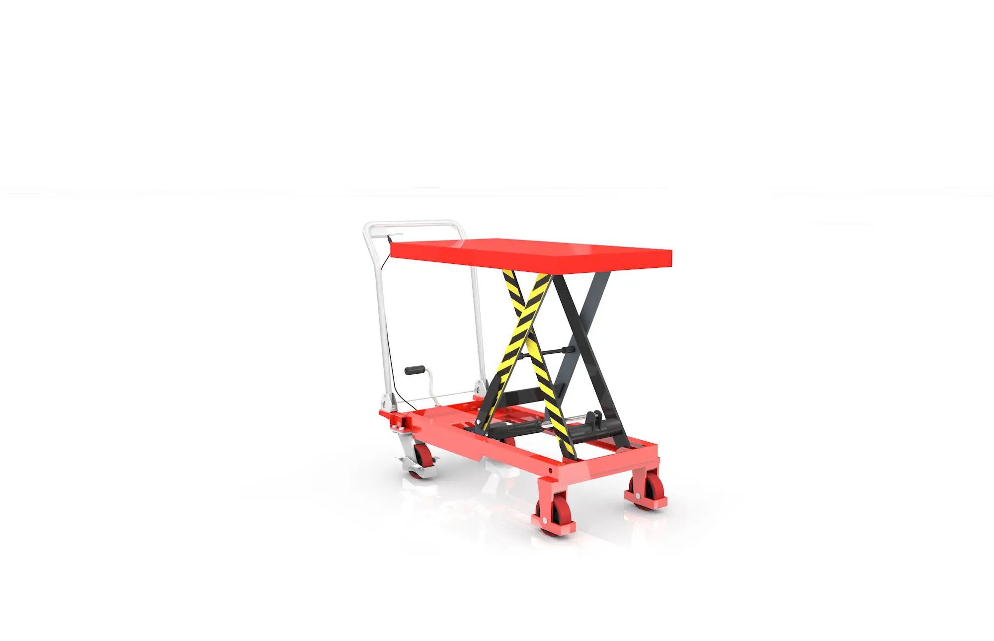 SMZ TF-100 Manual Mobile Scissor Load Platform