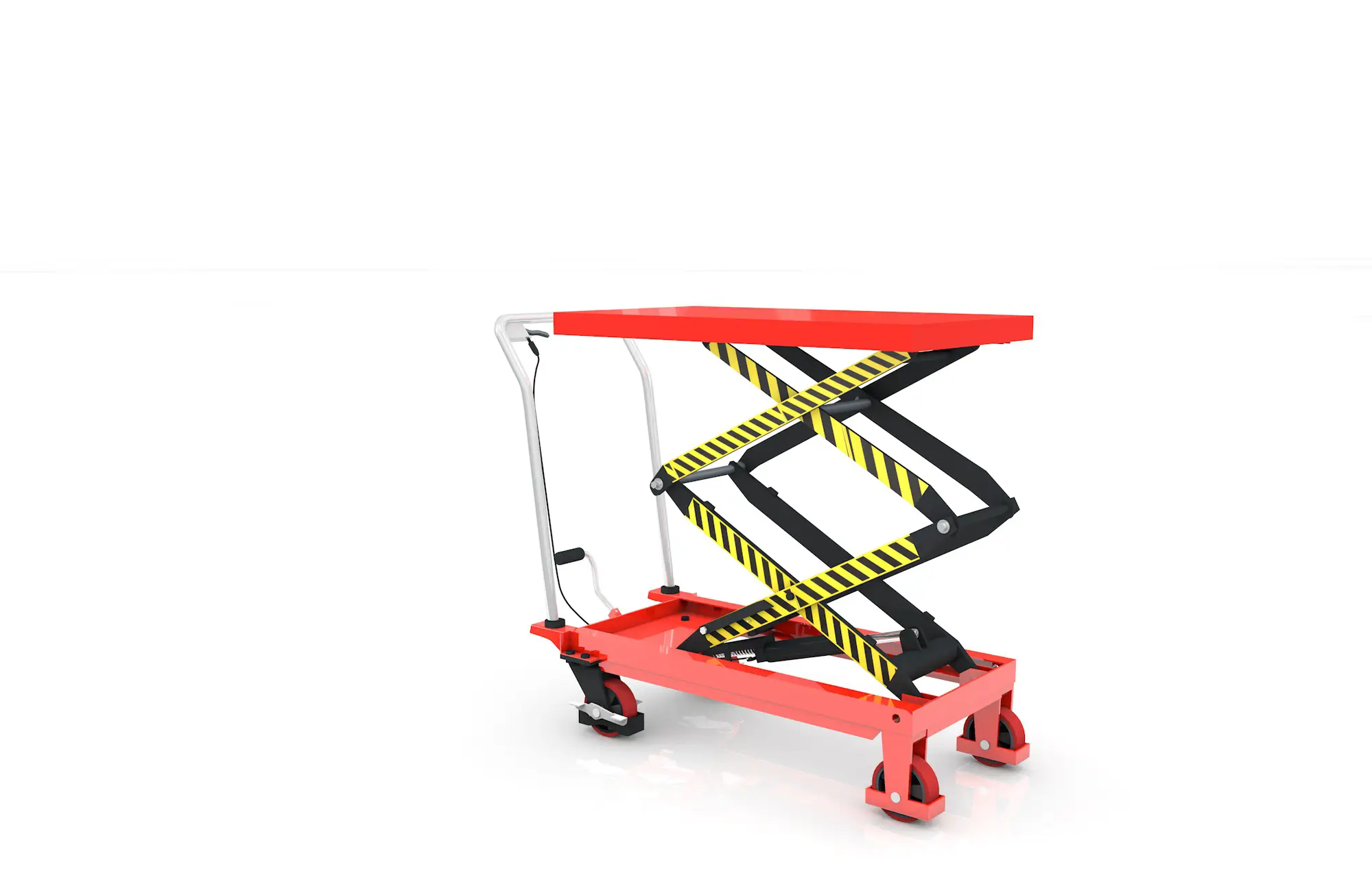 SMZ TFD-35 Manual Mobile Scissor Load Platform