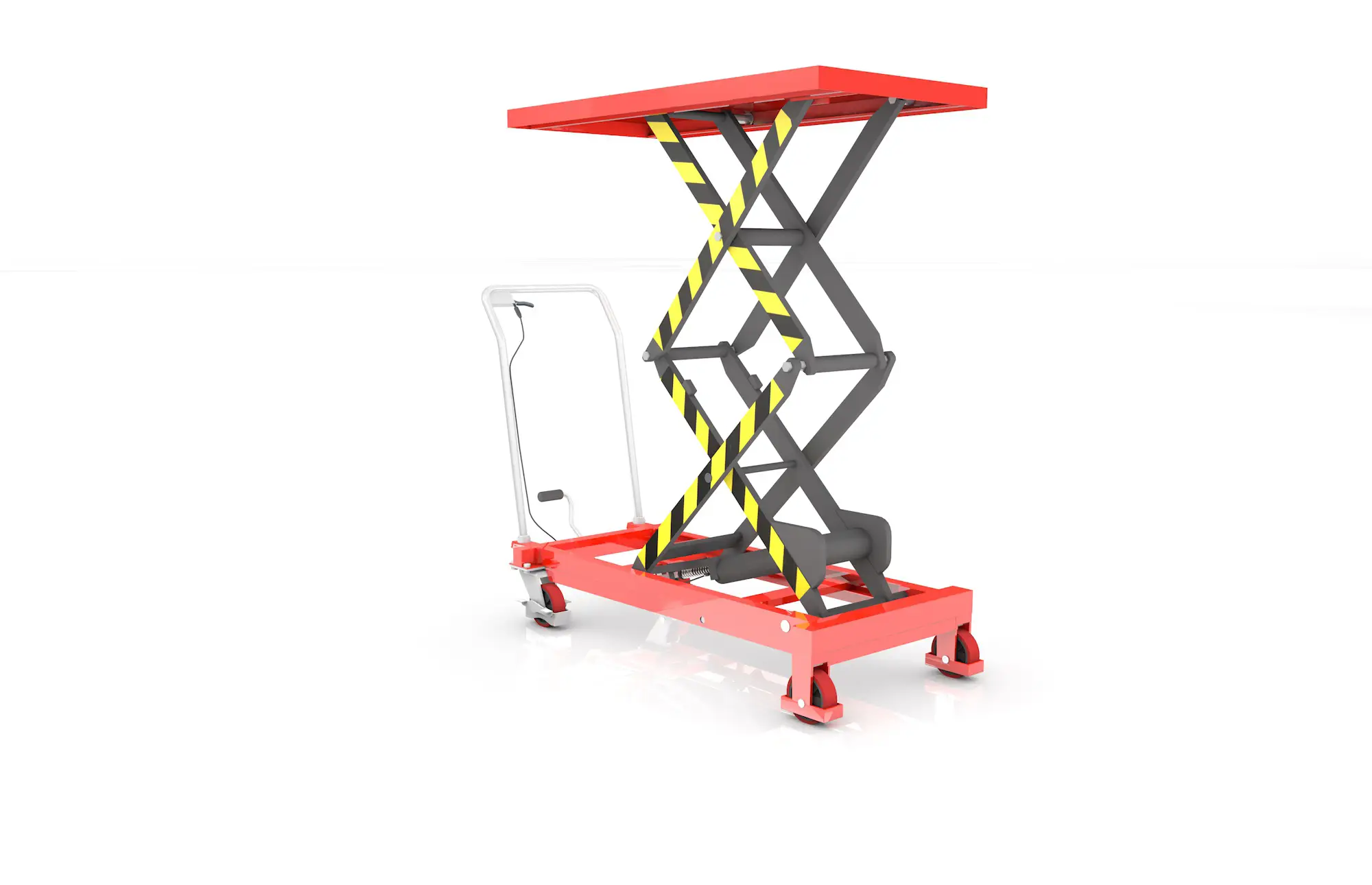SMZ TFD-70 Manual Mobile Scissor Load Platform