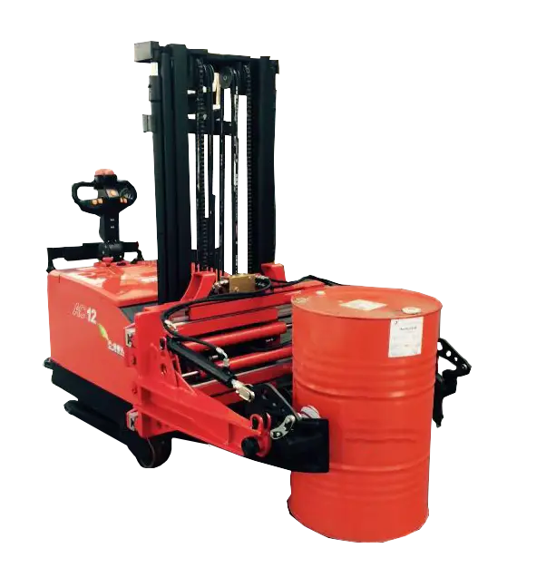 Battery-Powered Balance Weighted Barrel Vertical Turning Stacking Machine