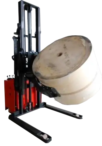 Battery-Powered Wide Footed Coil Horizontal Turning Stack Machine