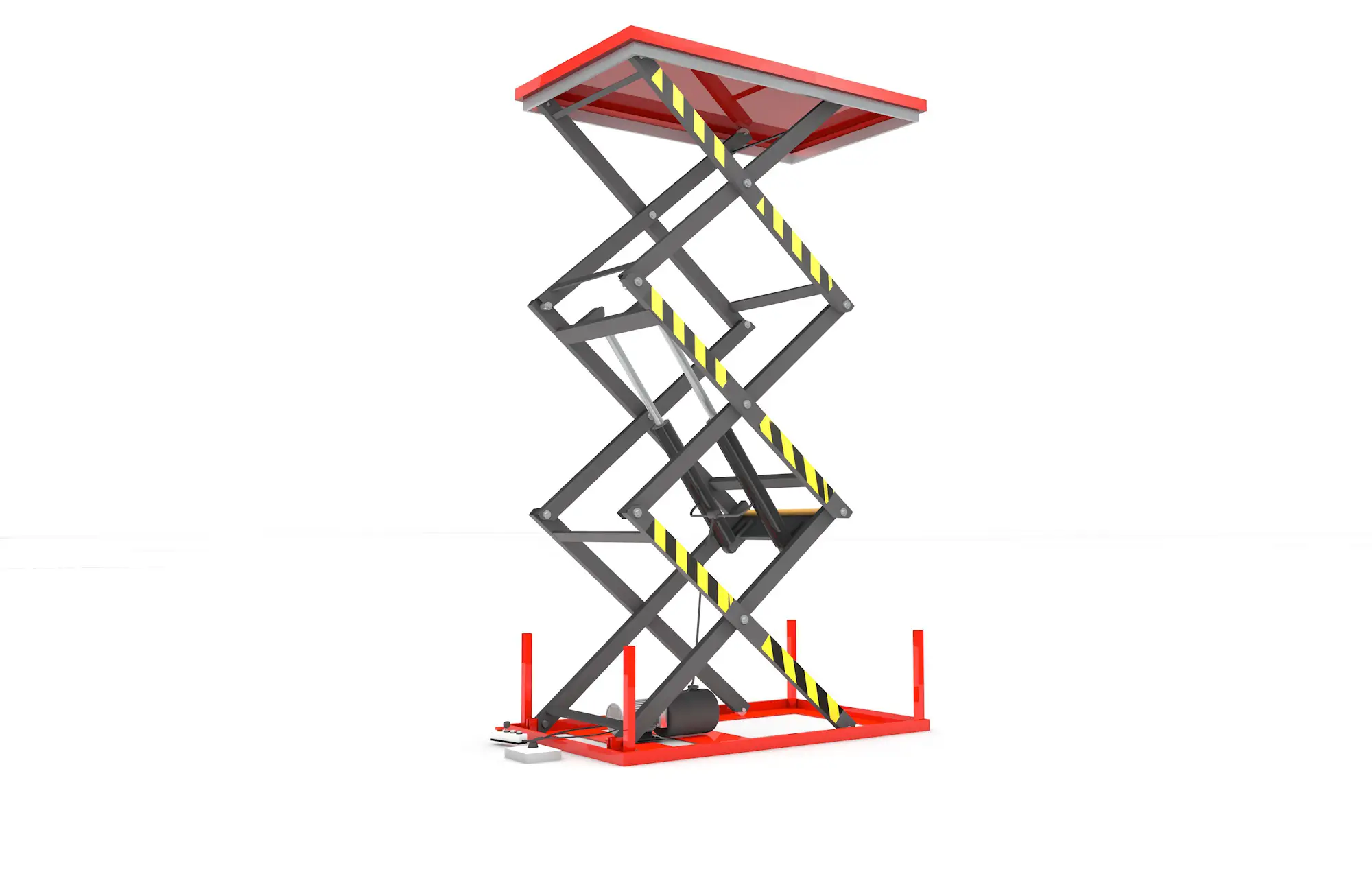 SMZ HT-2000 Çok Makaslı Sabit Yük Platformu